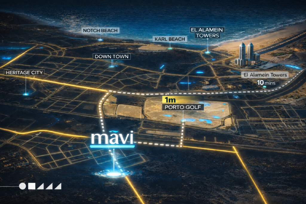 موقع مافي العلمين الجديدة